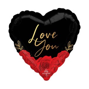 Μπαλόνι Καρδιά 18" "love you"