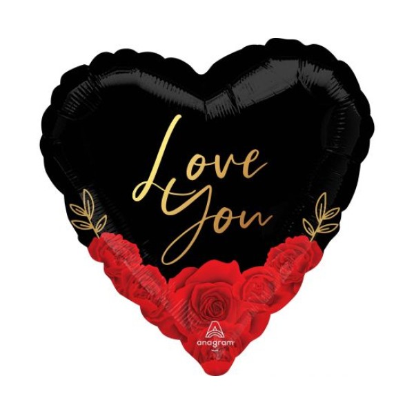 Μπαλόνι Καρδιά 18" "love you"